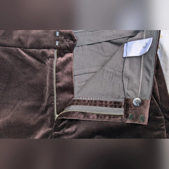 New A.L.C. Sophie Pant - Chocolate Plum size 6 - Picture 6 of 8